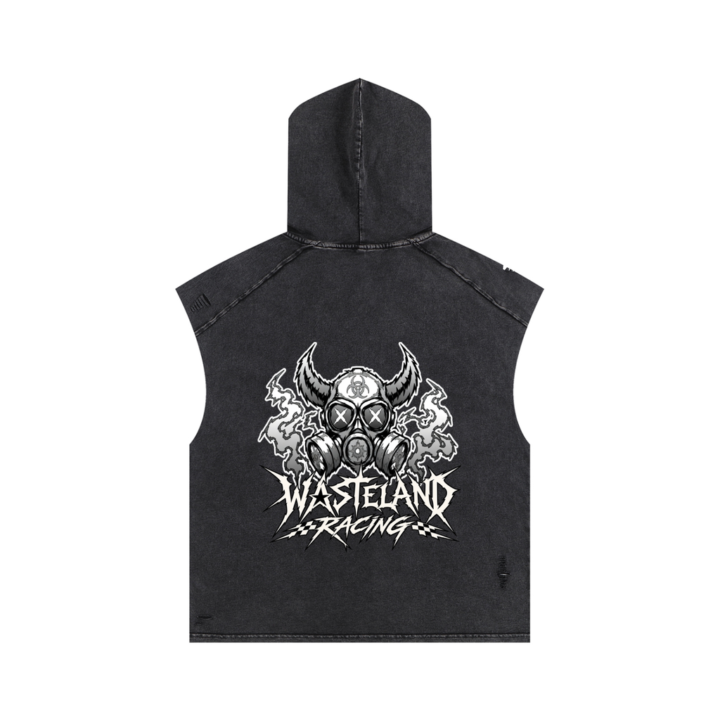 Snow Washed Hooded Tank