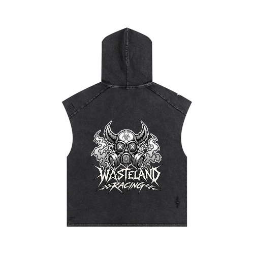 Snow Washed Hooded Tank